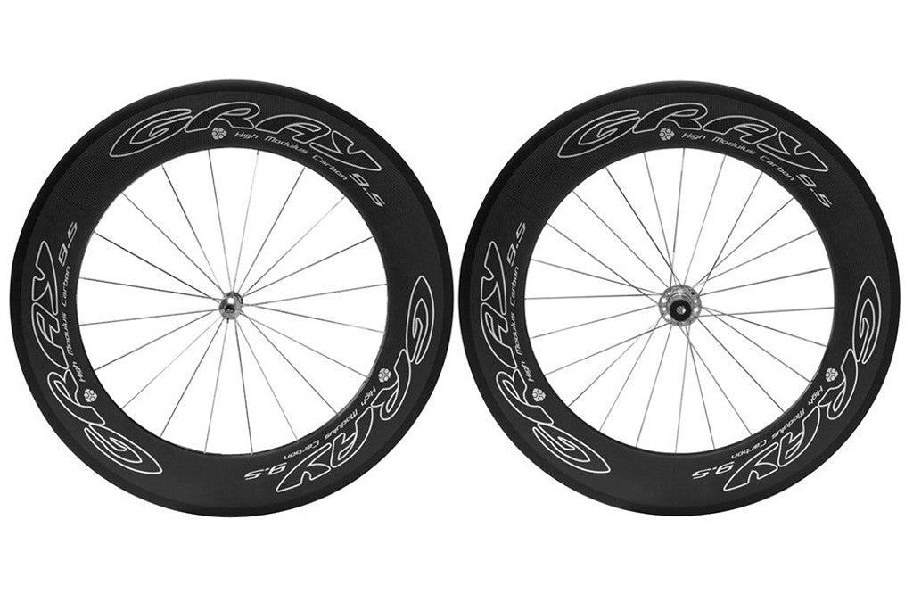 Carbon Tubular Wheelset – Gray Cycling - Main Image