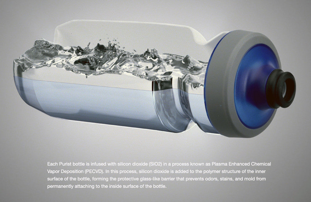 Gray Purist Racing Bottle